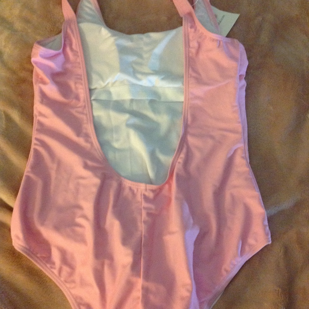 Cute pink pineapple one piece bathing suit - Picture 4 of 6